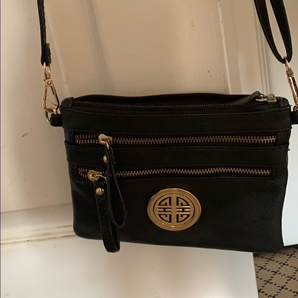 Black crossbody bag
